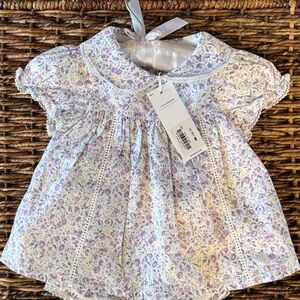 🪻Janie & Jack Lavender Floral Easter Dress 🪻🐣